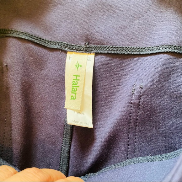 HALARA NWT Blue Flare Pants High-Waisted Boot Cut Pull On Casual small petite - Picture 7 of 8